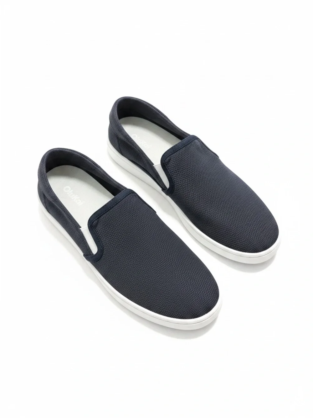 Olukai Pehuea Slip-On Shoes Womens‎ 9 Black Mesh Breathable Flat
